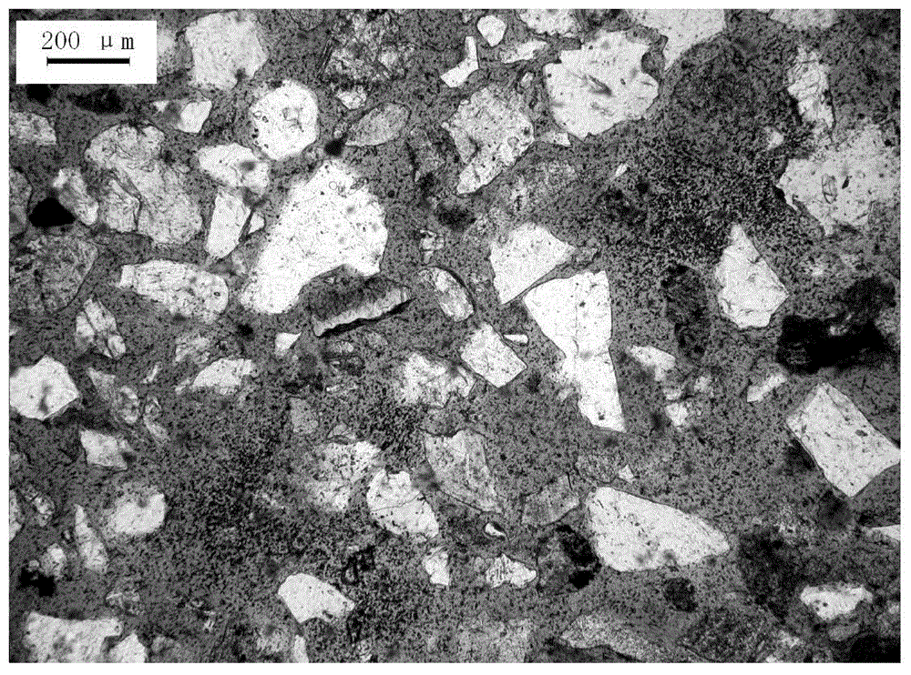 Method for making artificial rock core