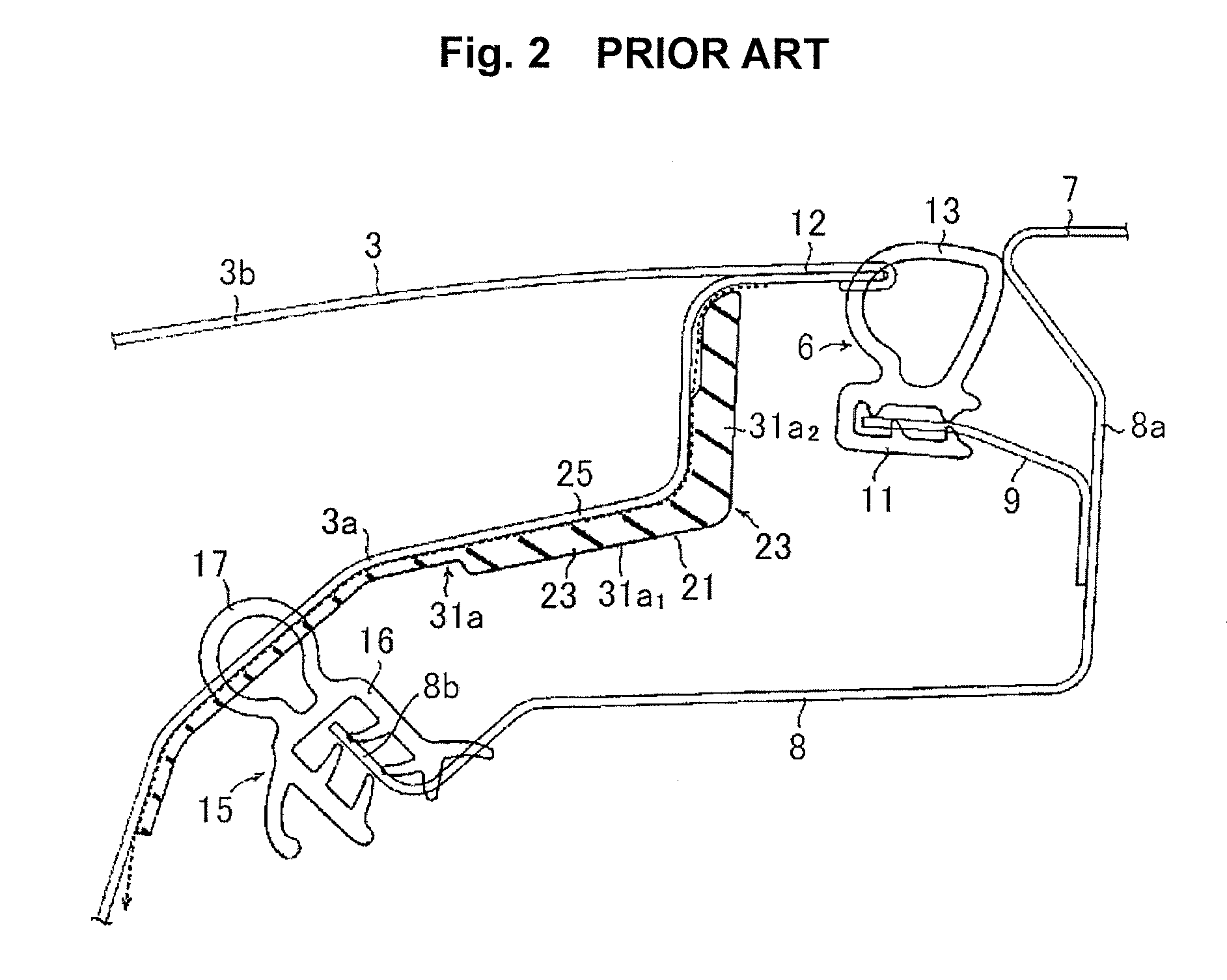 Door weatherstrip