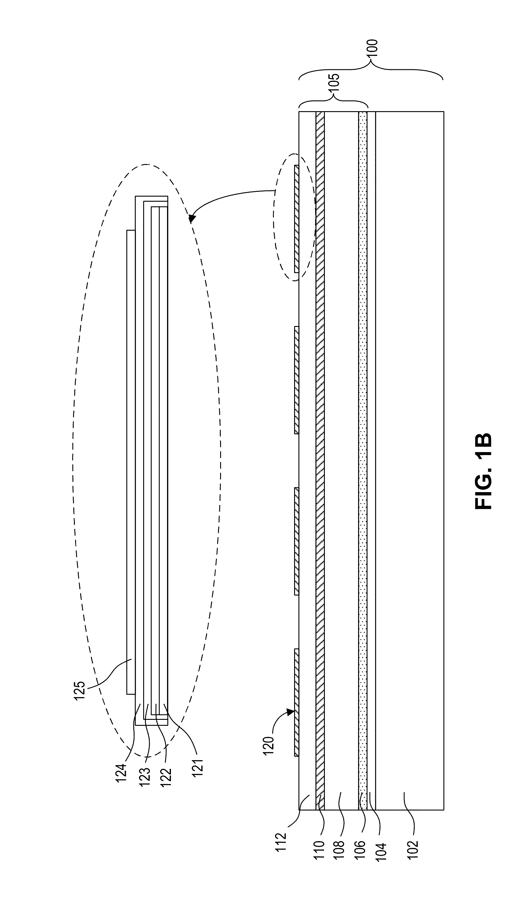 Micro device stabilization post