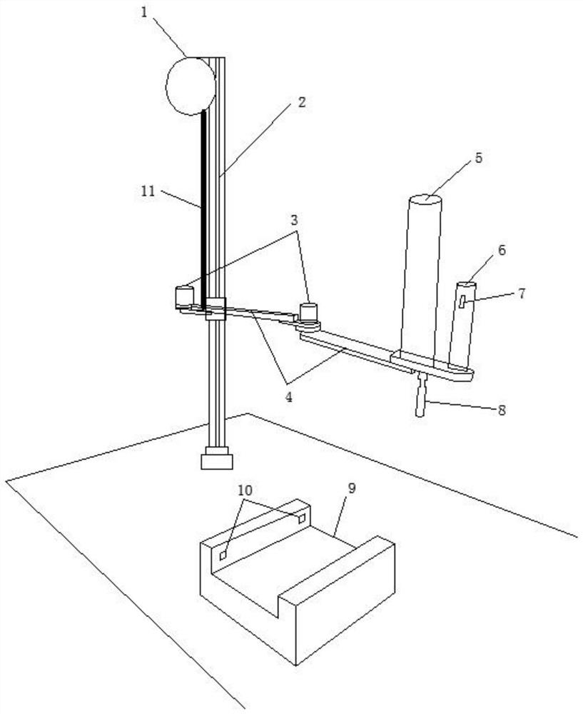 Multi-nut tightening torsion detection workbench