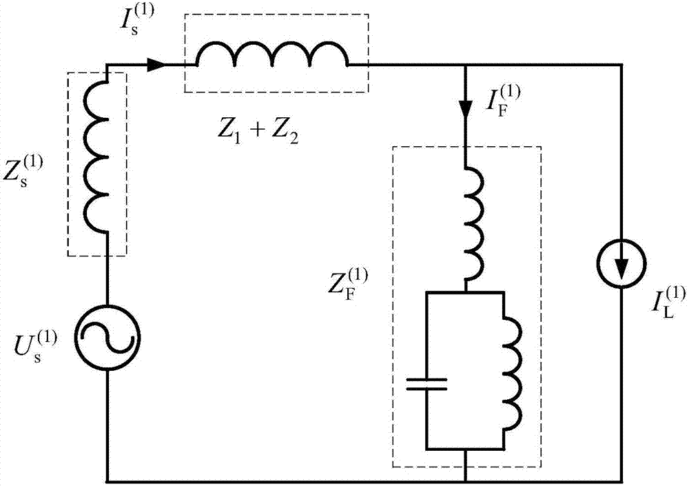 Serial hybrid active filter including harmonic absorber