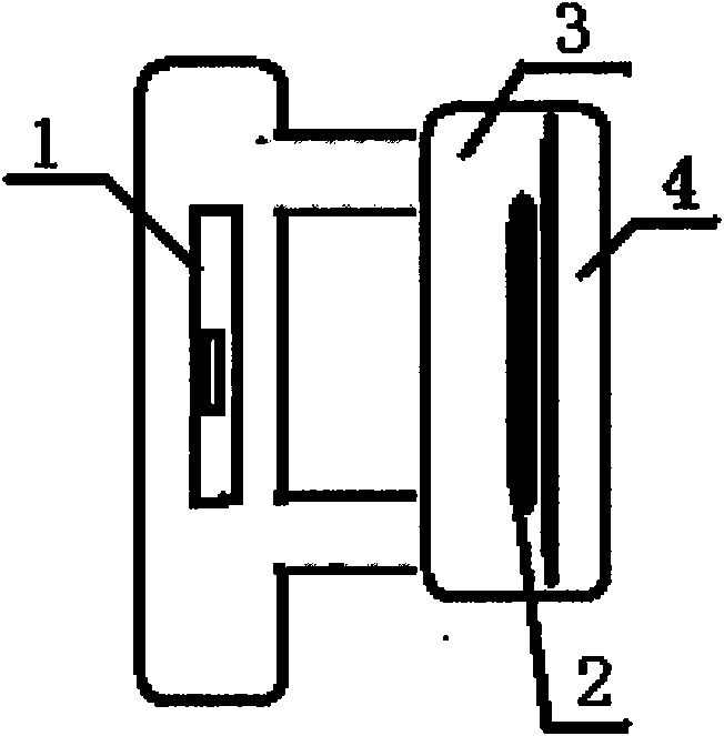 Handle for security door