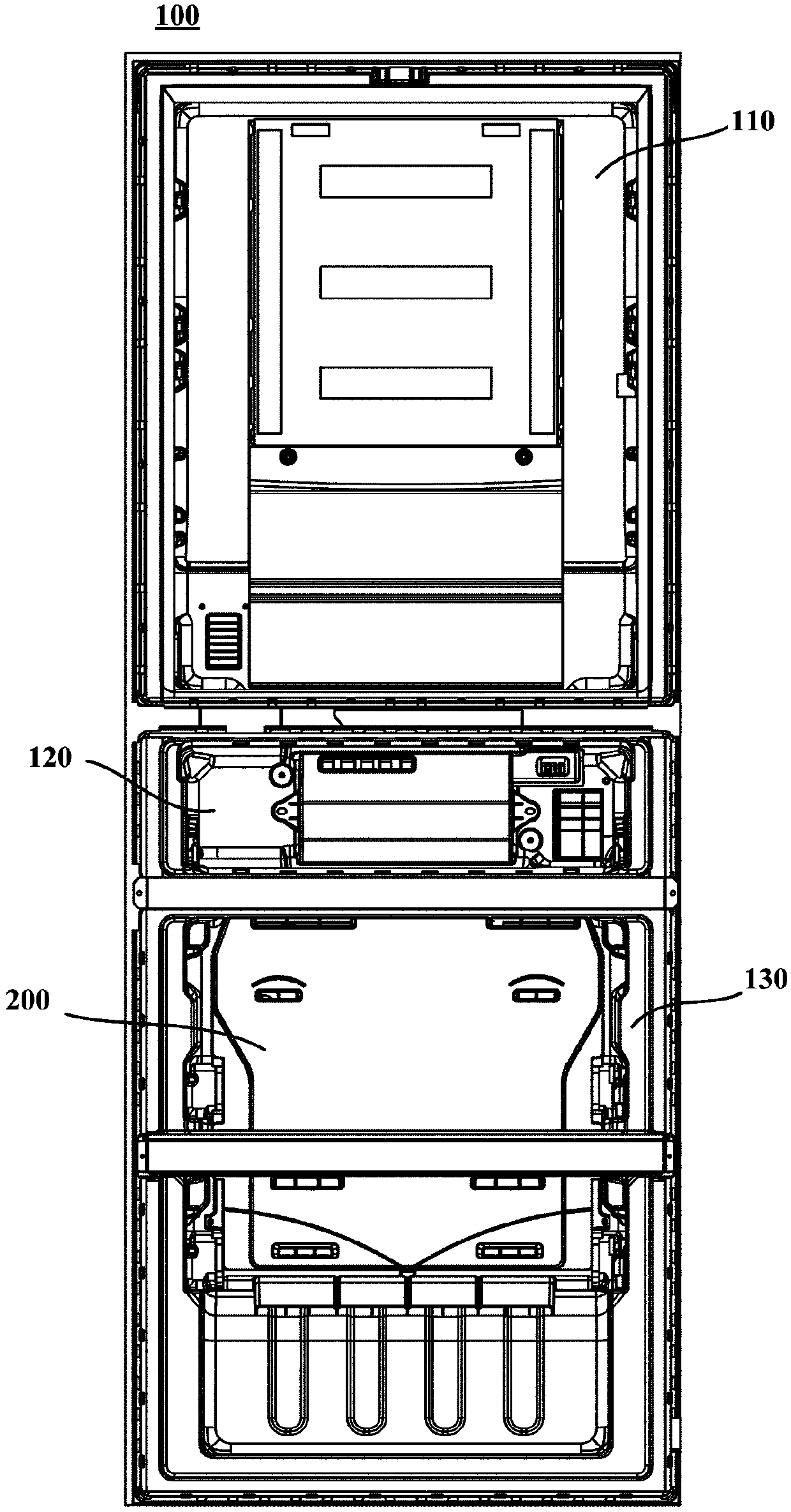 Air-cooled refrigerator