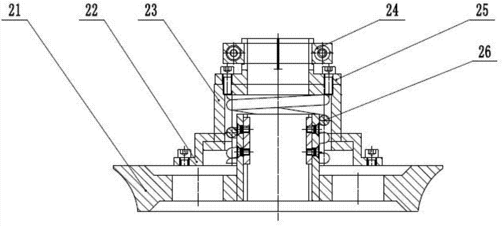 Grinding repair equipment for valve base sealing surface of steam turbine valve