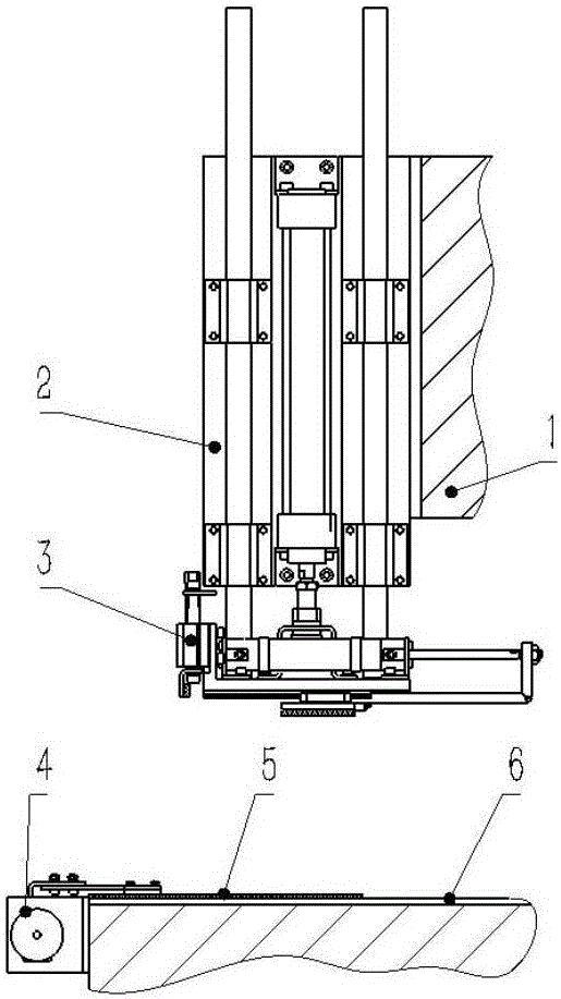 A woven bag opening device