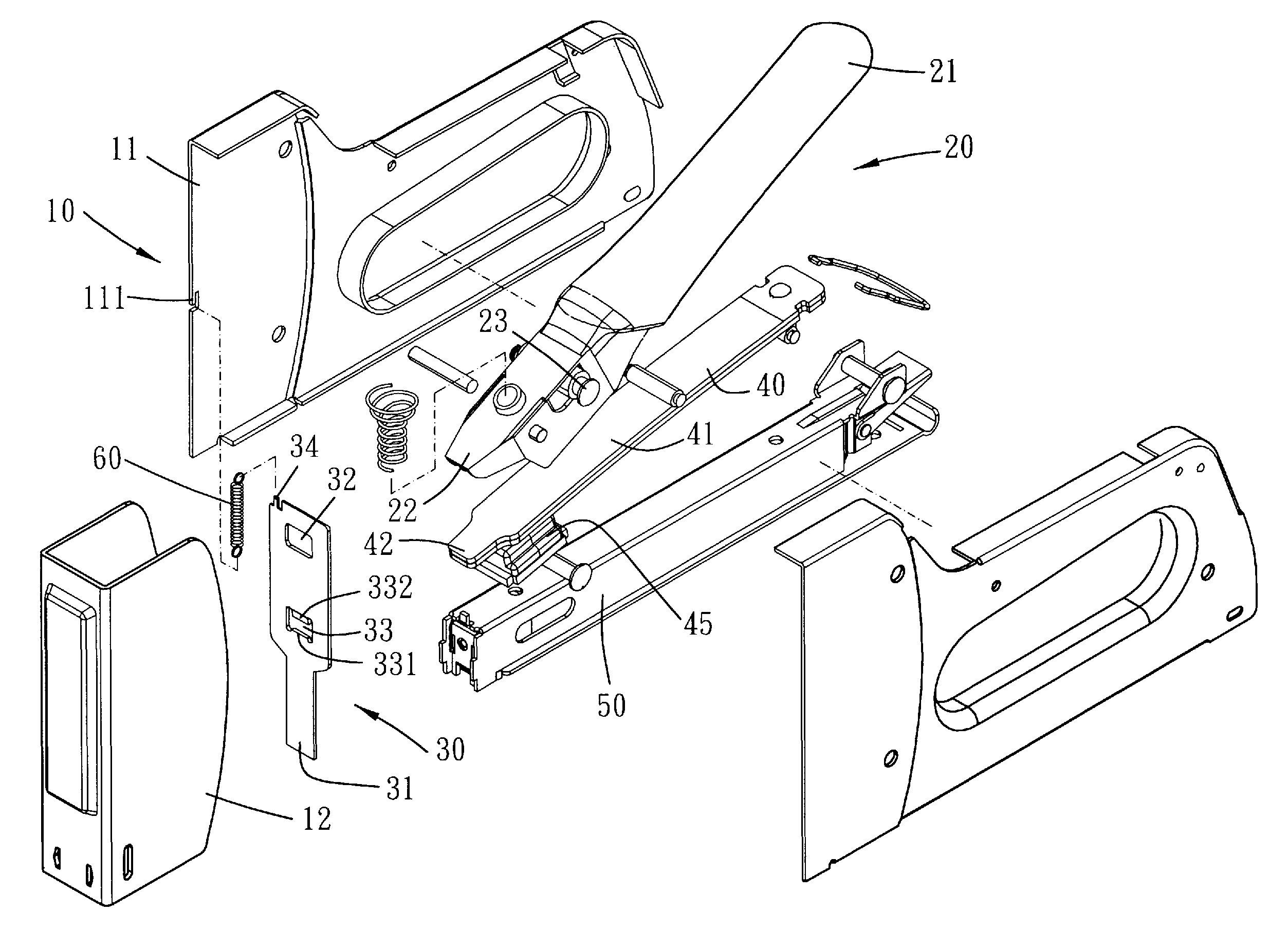 Safety nailing device