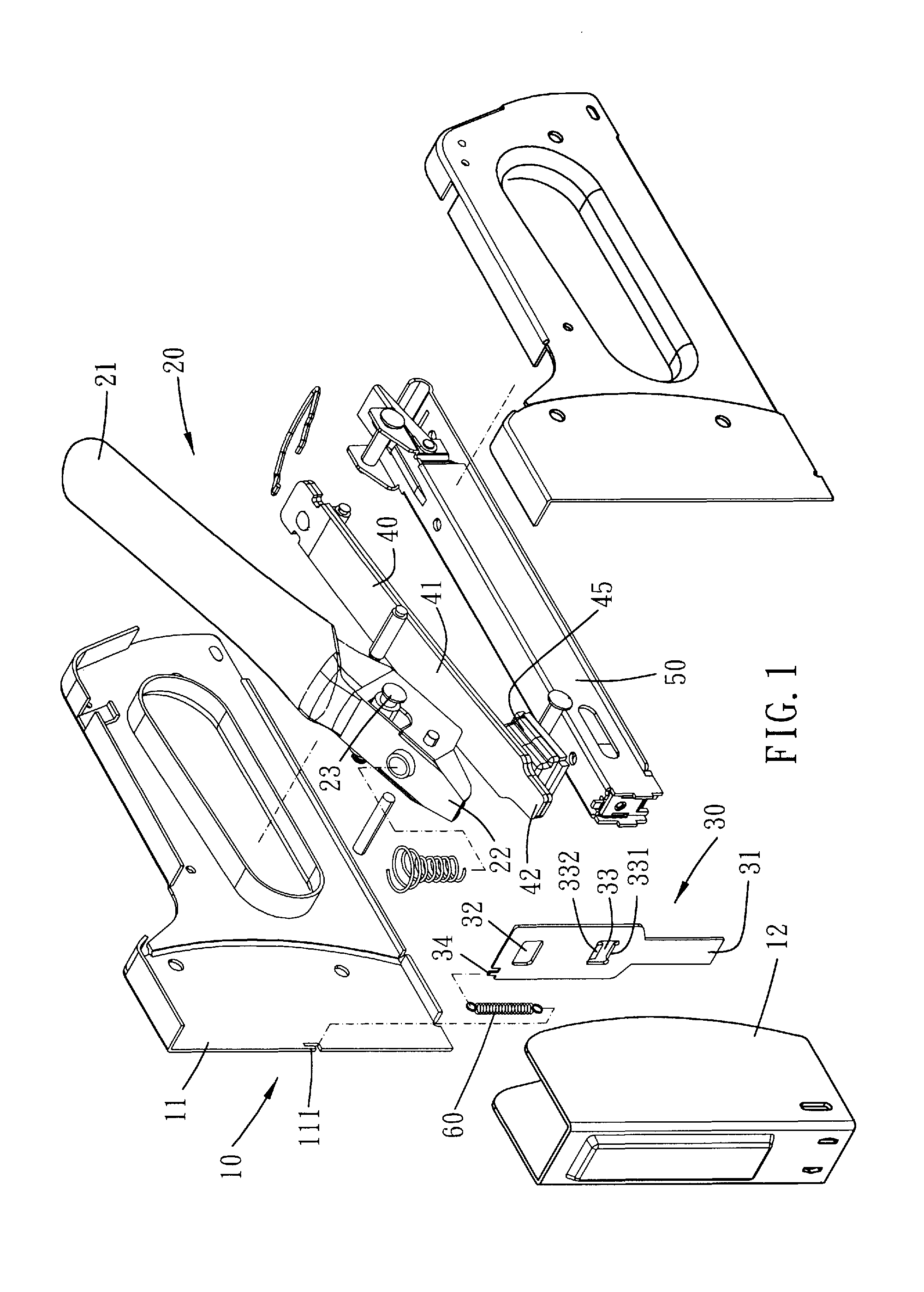 Safety nailing device