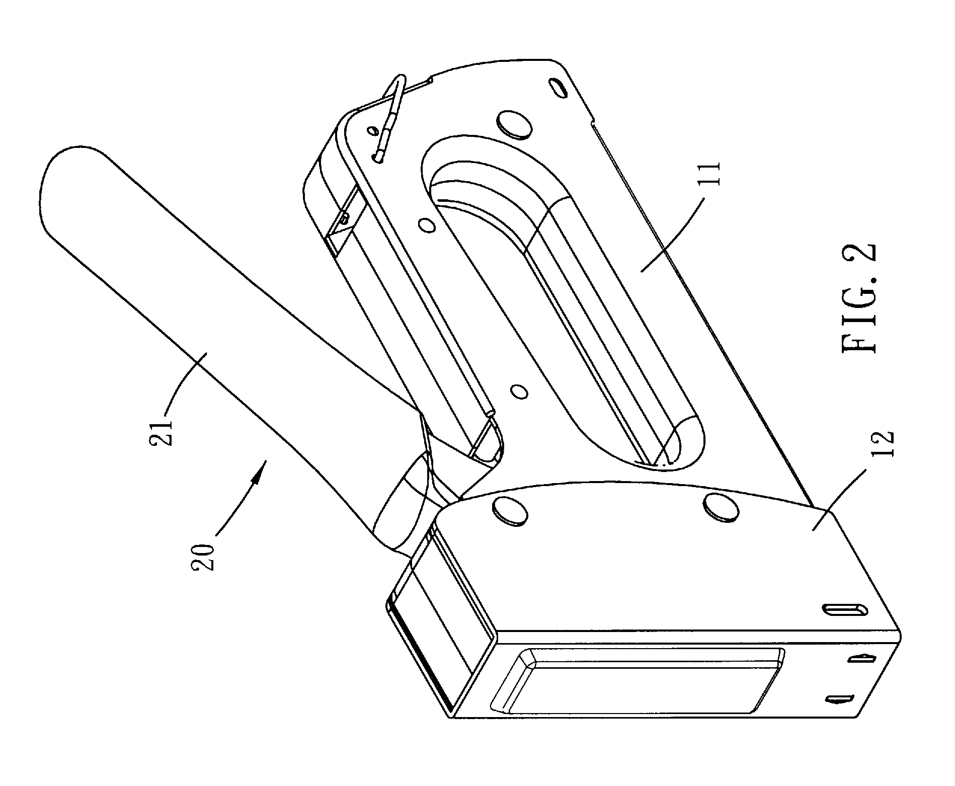 Safety nailing device