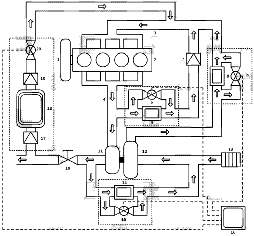 Low-temperature combustion and small-load stable combustion device and method for internal combustion engine