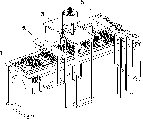 A device for repairing scratches on mosaic tiles