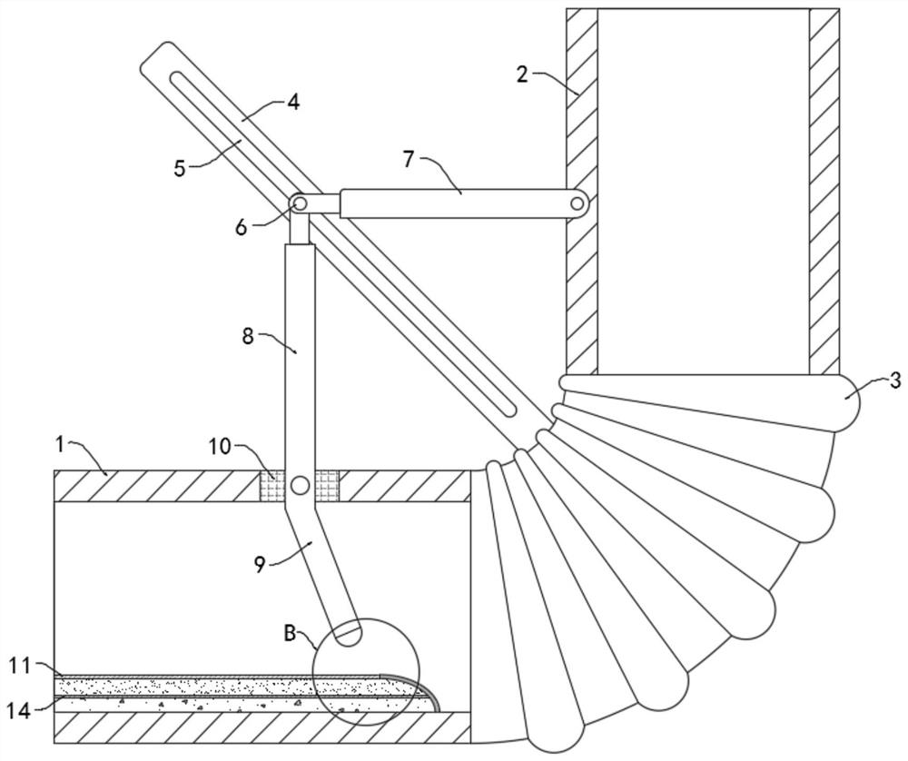 Bending type protection pipe for smart home