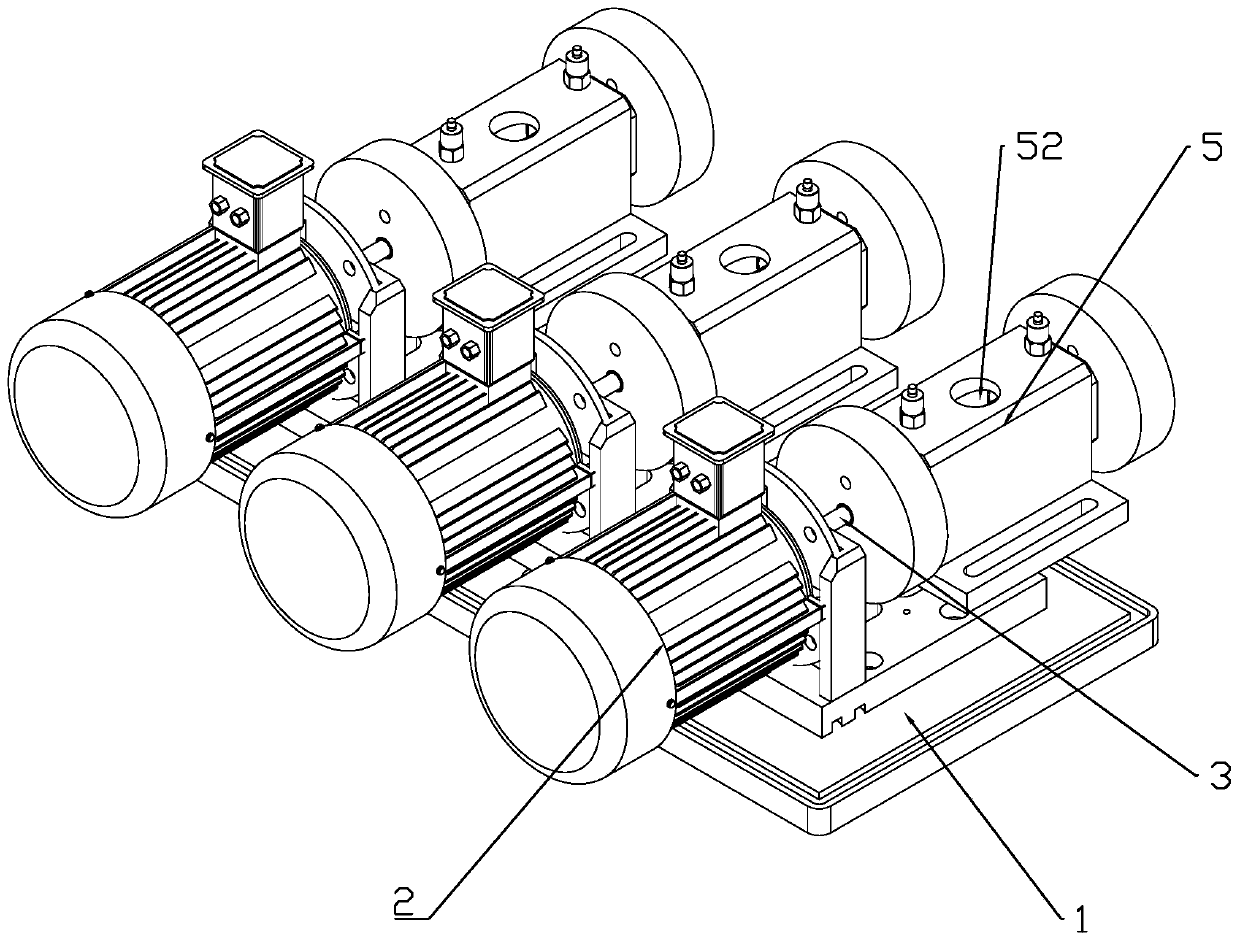 Test device for detecting bearing corrosion resistance