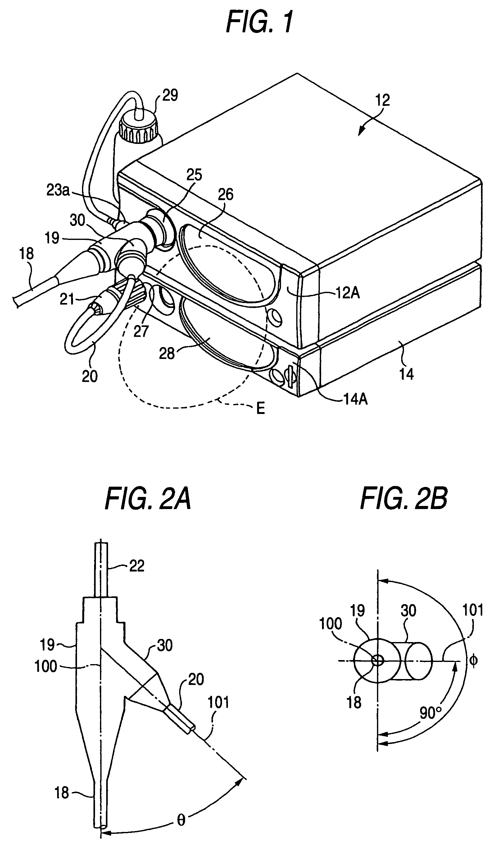 Endoscope connector device, endoscope cable lead-out unit and endoscope device