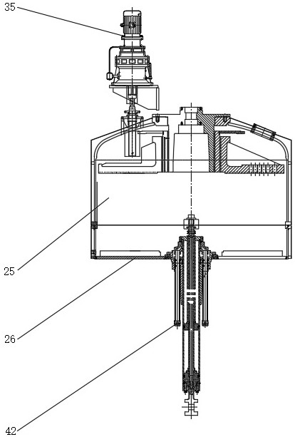 Novel translation type hydraulic vulcanizing machine