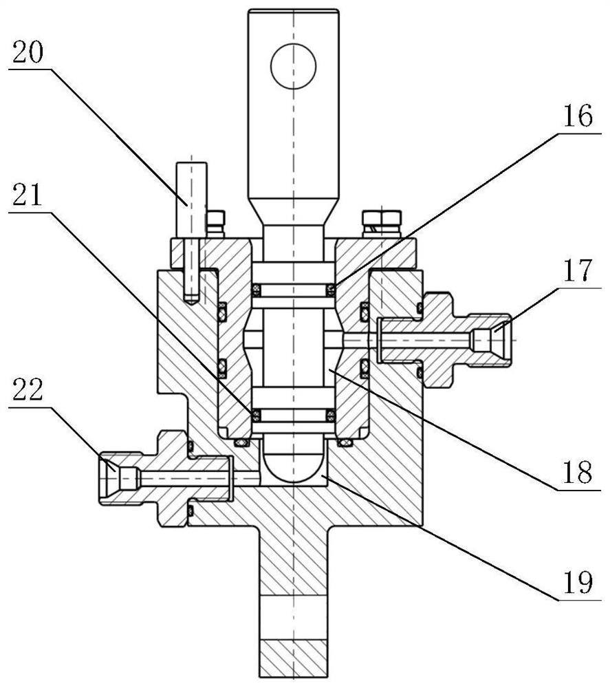 A test system for friction and slip characteristics of o-ring under pressure