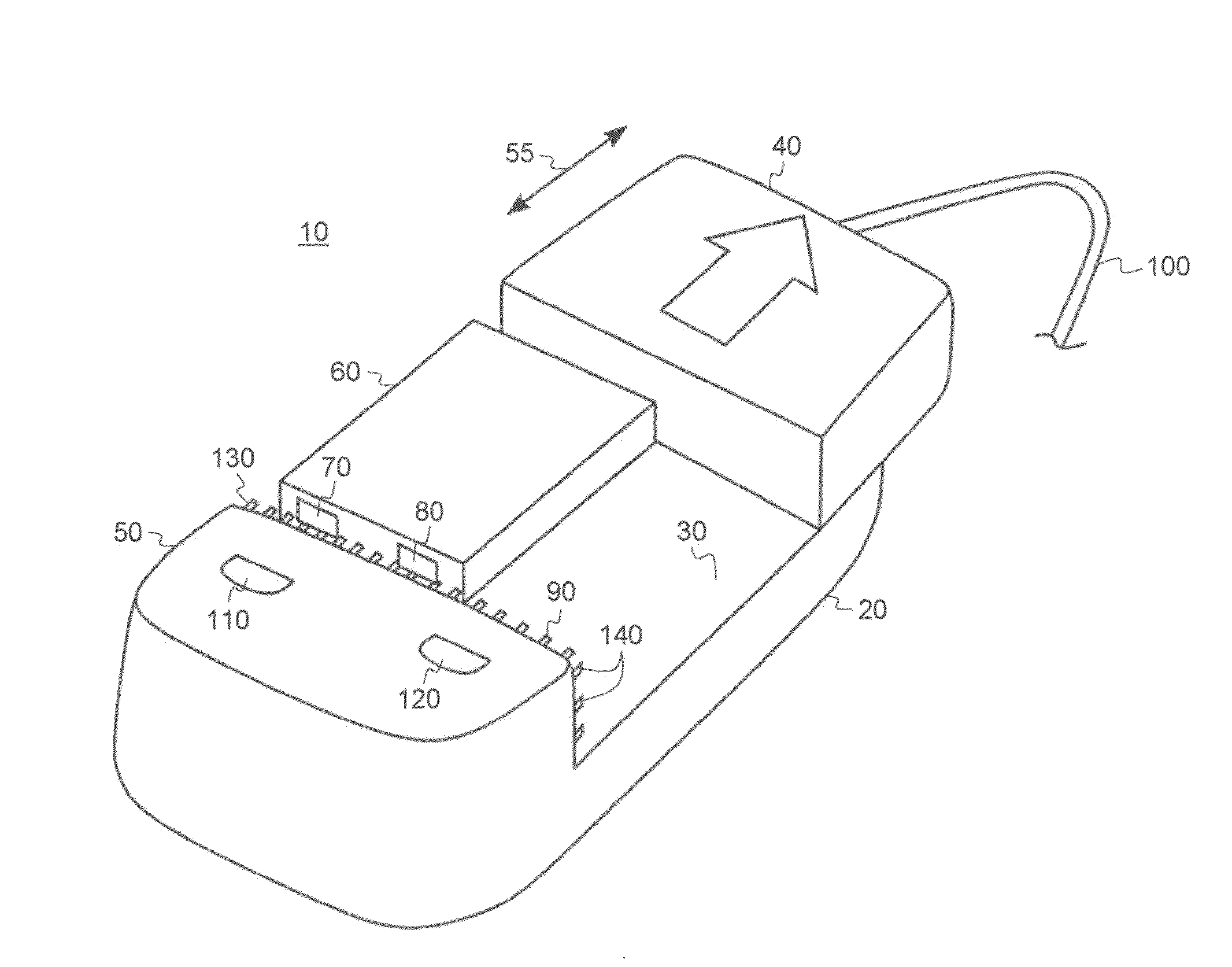 Battery charger for charging batteries of different sizes