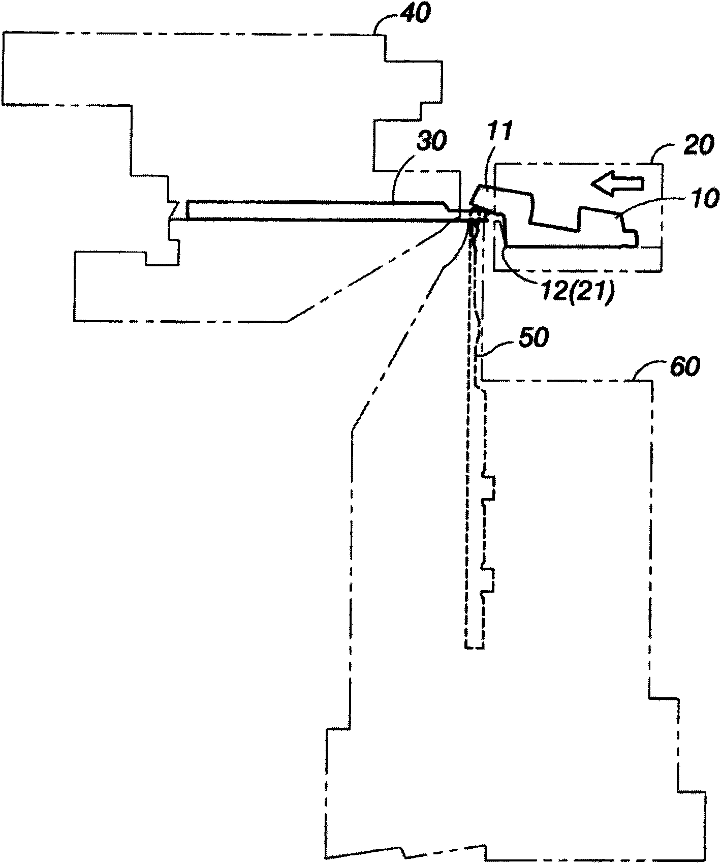 Terry-shearing method in towel-weaving process and terry-shearing device thereof