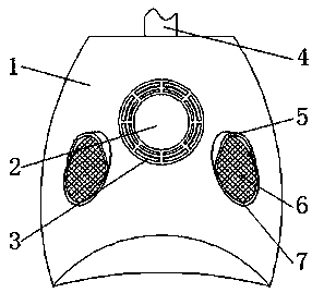 Electric vehicle lighting device based on wind power generation