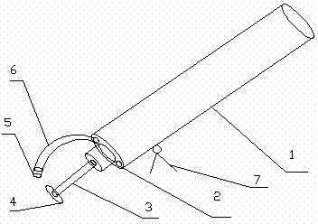 Denture polishing device with bracket