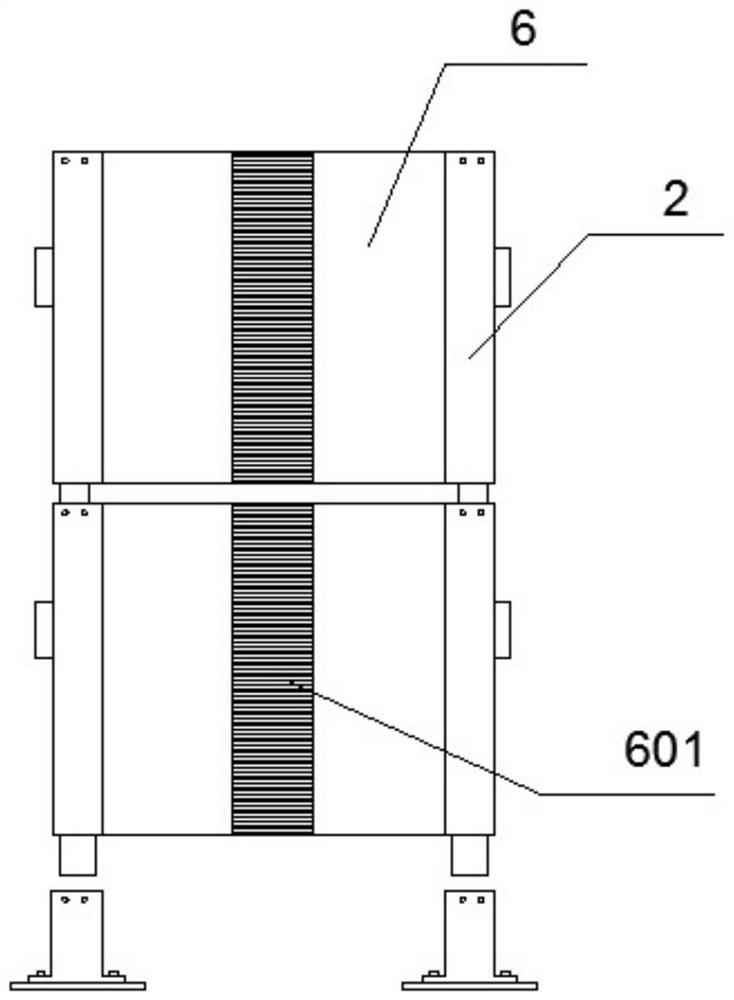 An assembly and installation frame used in mine engineering construction