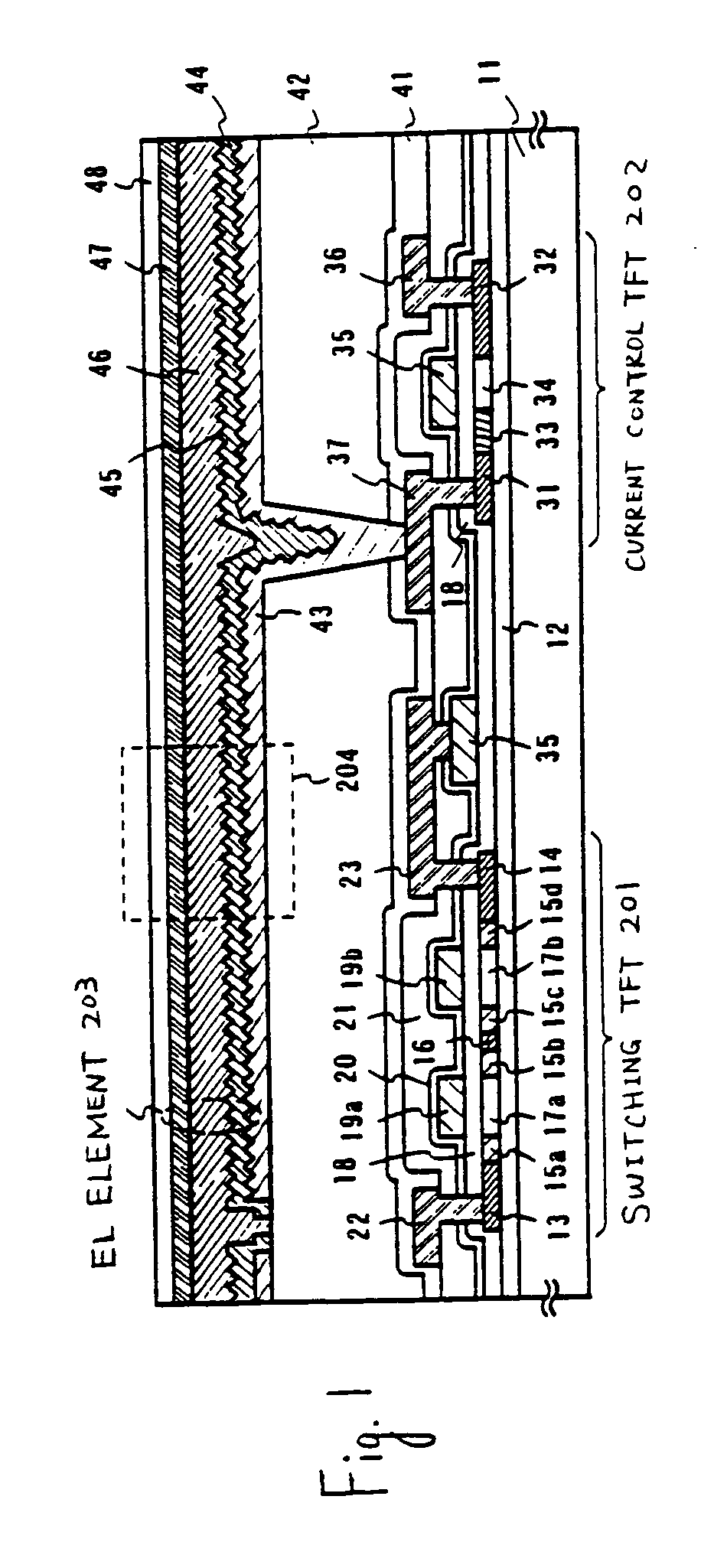 EL display device and manufacturing method thereof