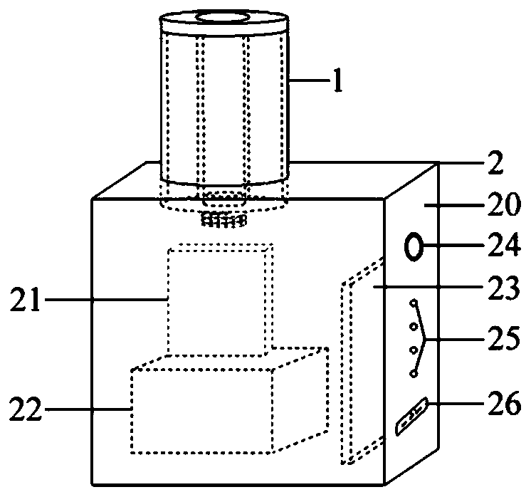 Molecular resonance smoking set for low-temperature cigarette