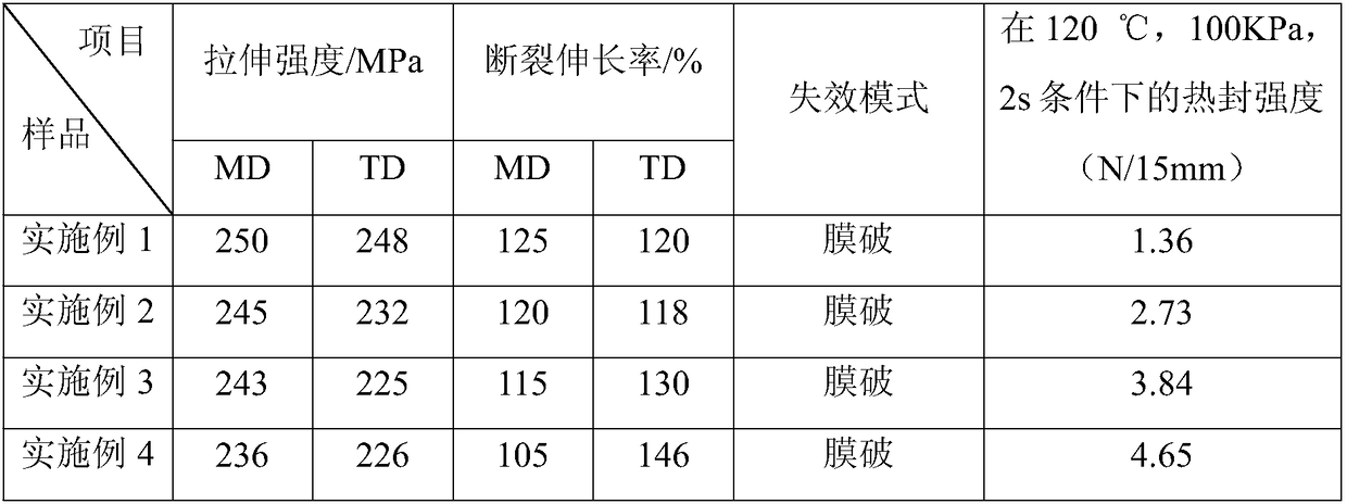 Two-way stretching nylon film capable of being heat sealed and preparation method thereof