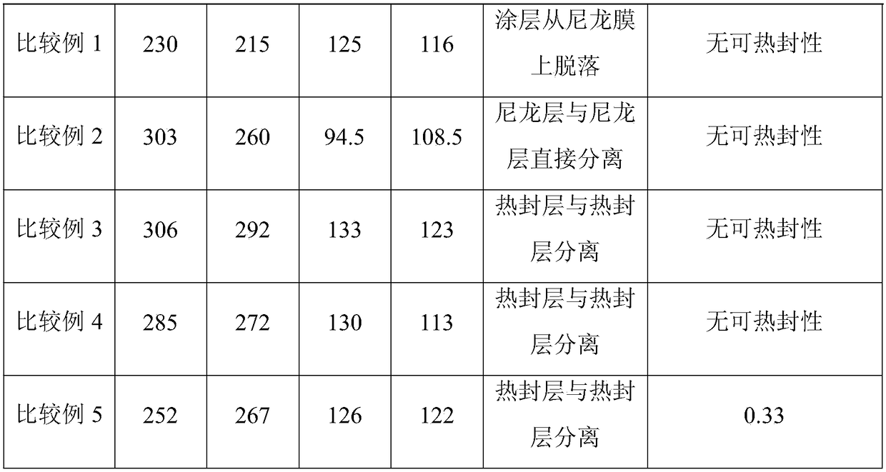 Two-way stretching nylon film capable of being heat sealed and preparation method thereof