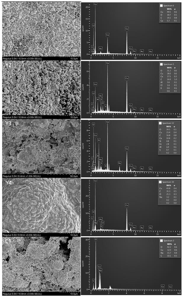 Method for treating concrete by utilizing copper plating wastewater