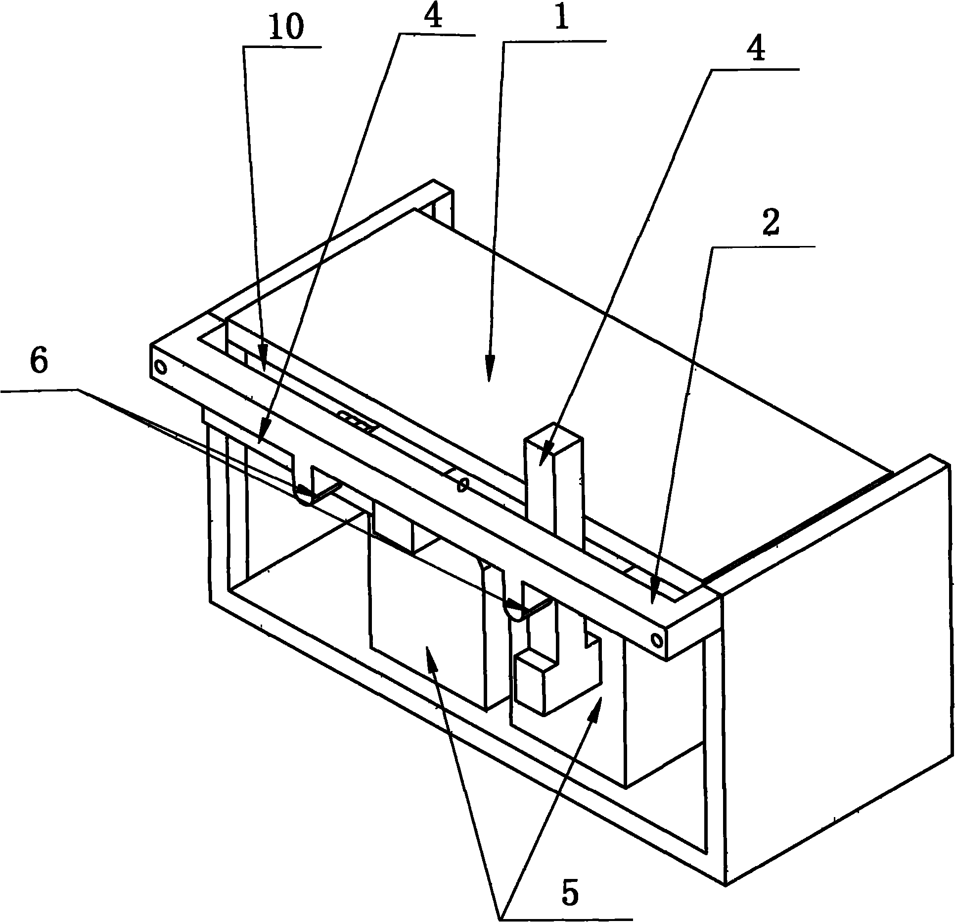 Weight-limit intelligent roadblock device based on self weight of vehicle