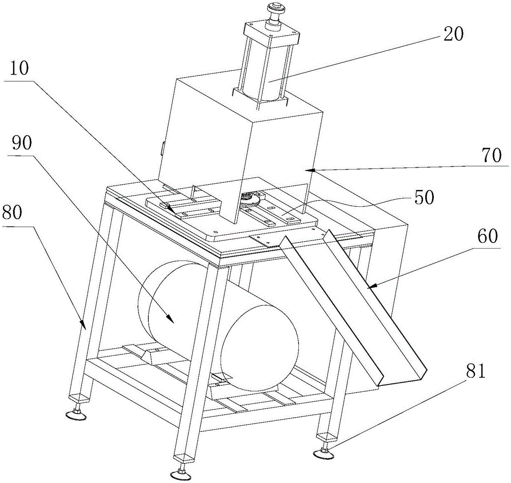 Automatic pressing device