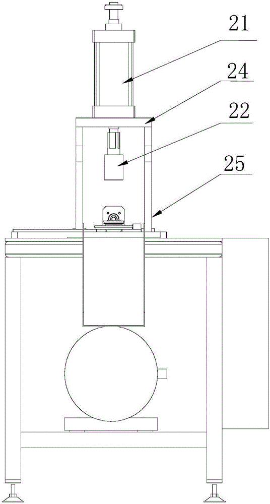 Automatic pressing device