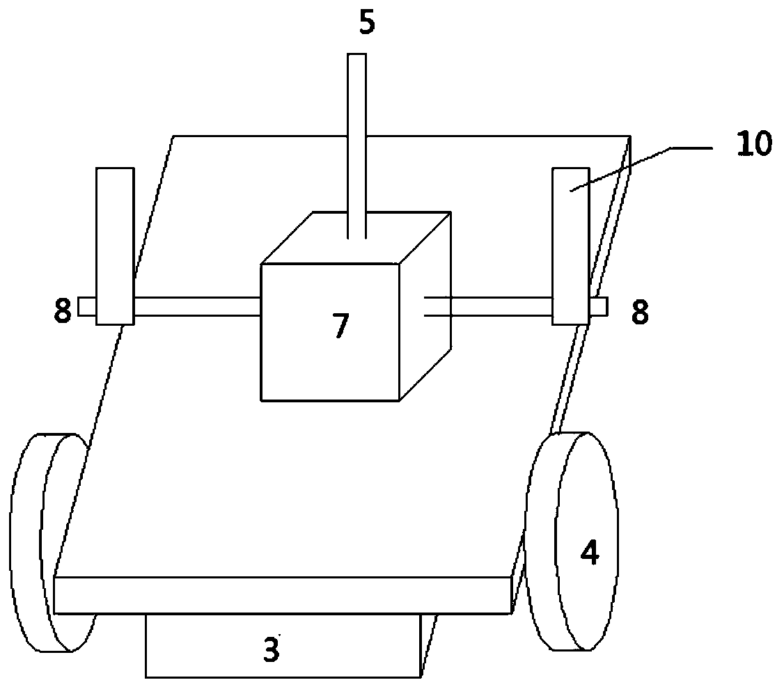 Self-programmable multi-shaft target shooting robot