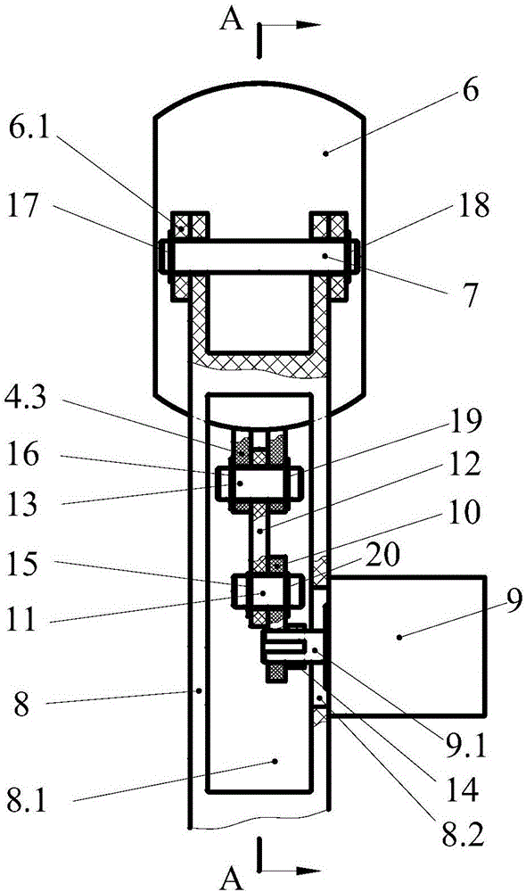 Dragging type fruit picking device