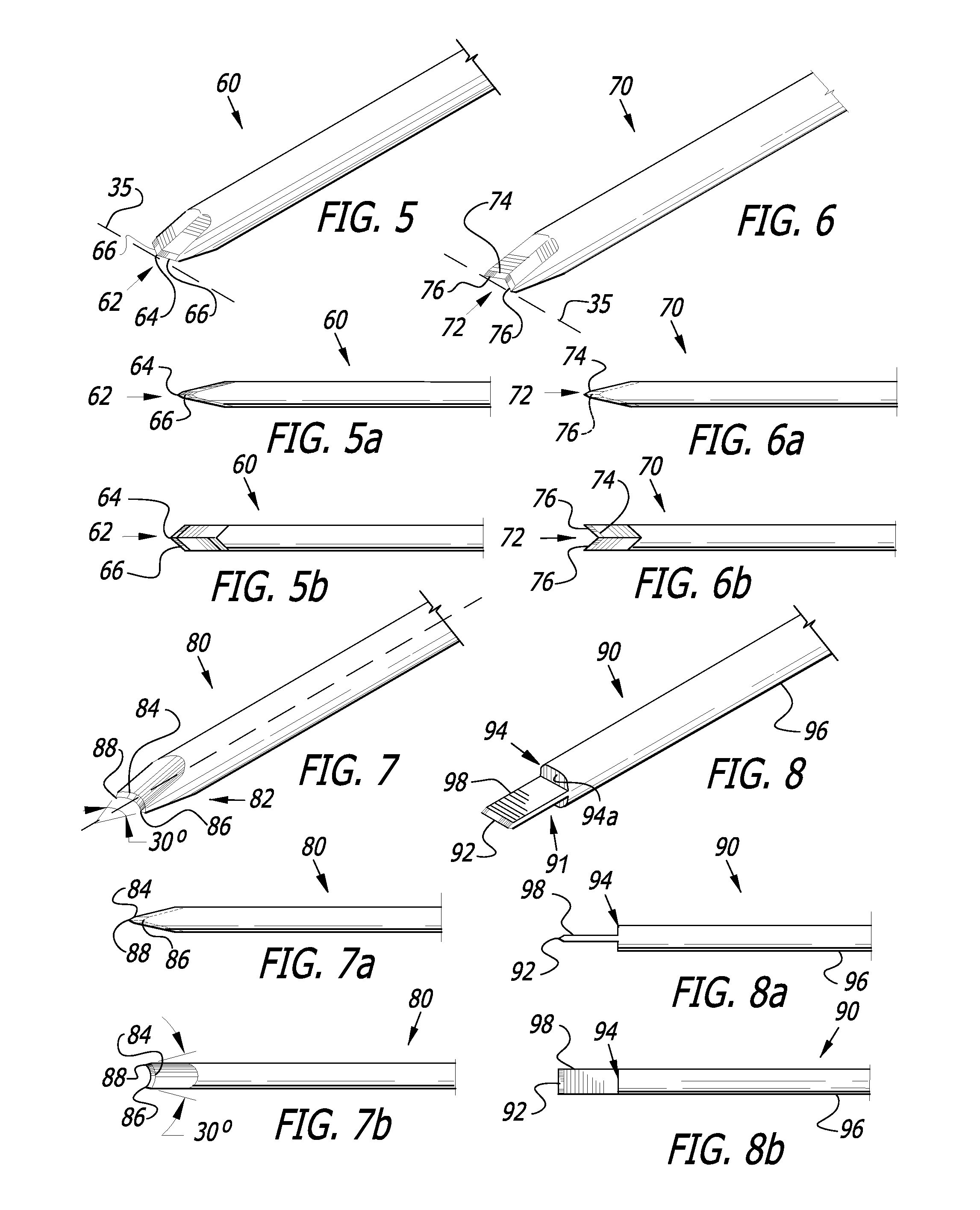 Microvitreoretinal surgery blades