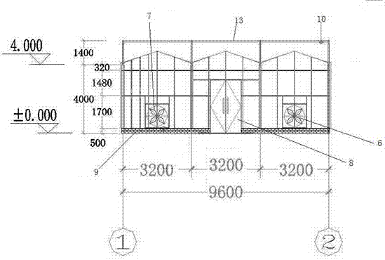 Intelligent glass greenhouse