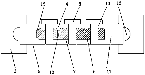 Stainless steel laminated beam brake