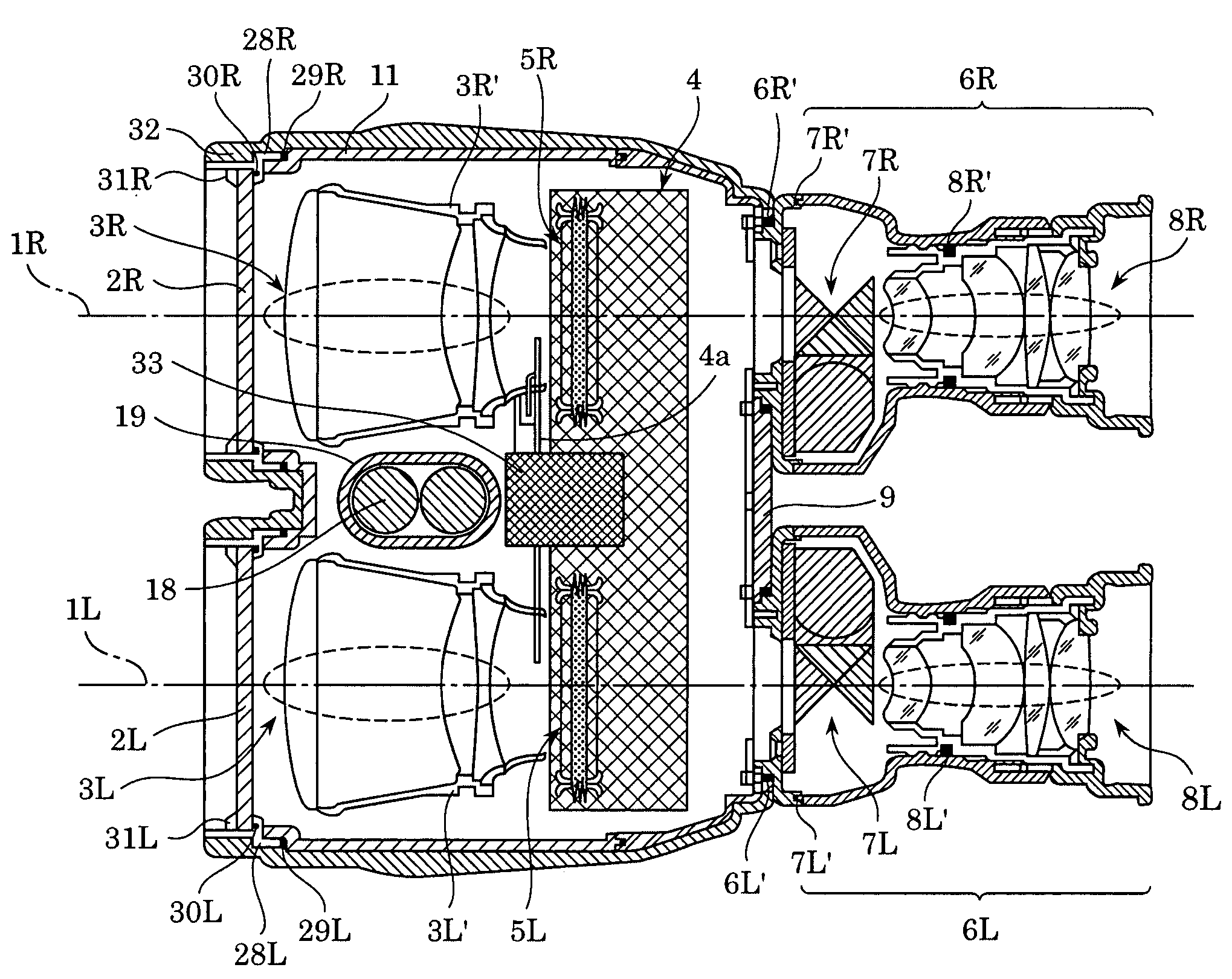 Moistureproof optical device