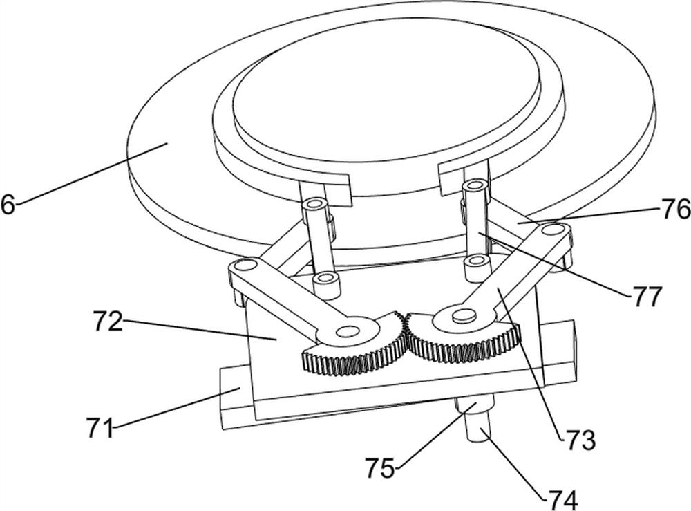 Surface grinding device for circular cutting board machining