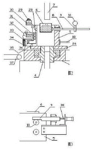 A special powder automatic filling device