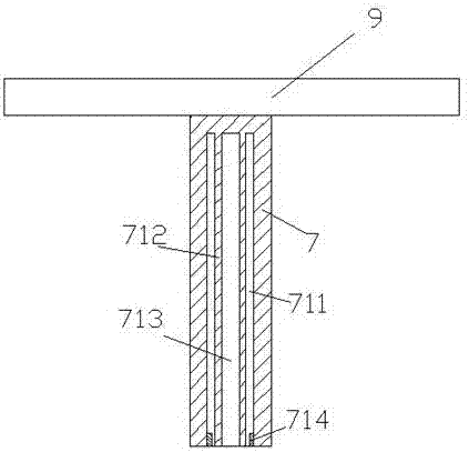 Hanger rod device for airing