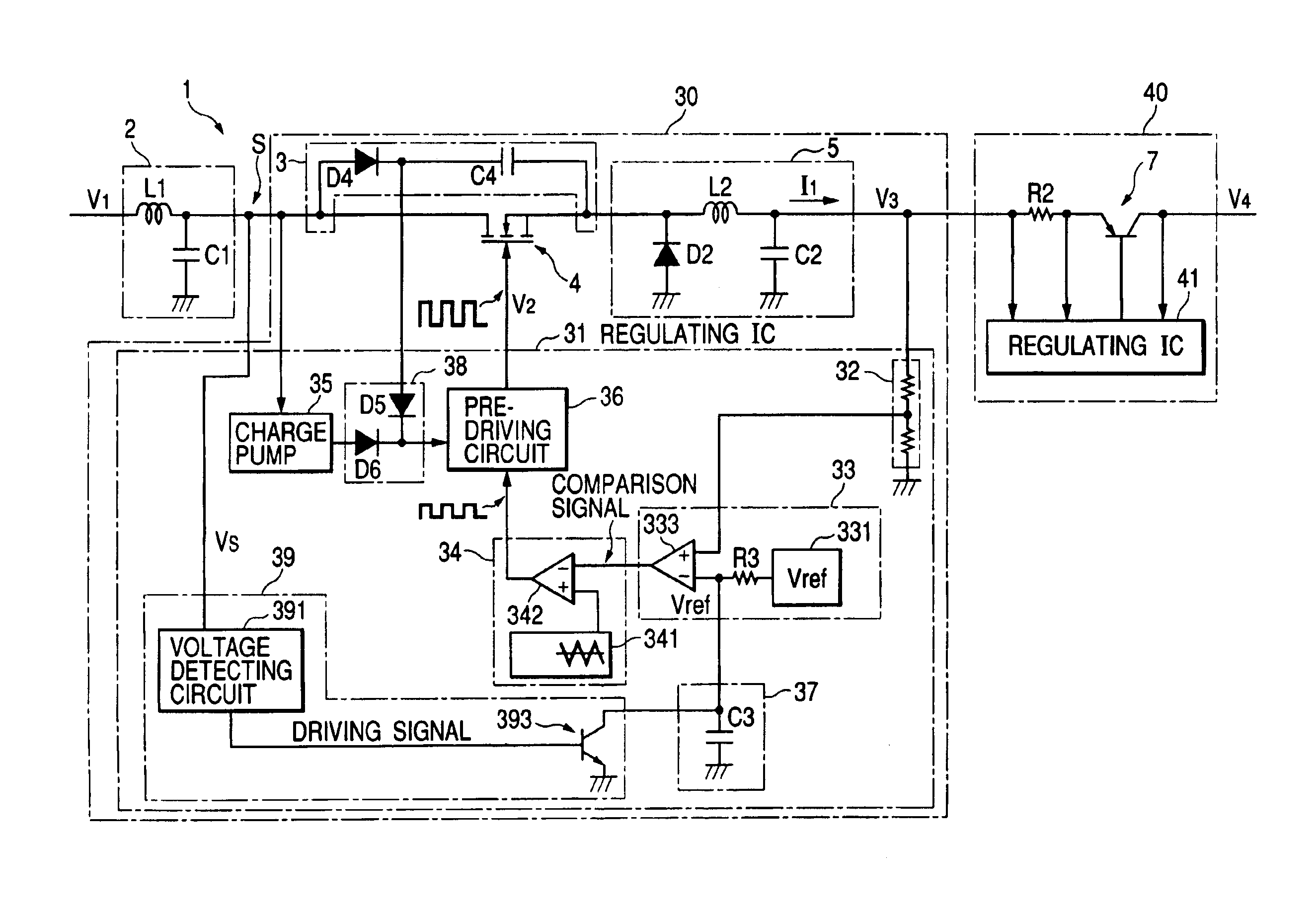 Switching regulator and power supply using the same