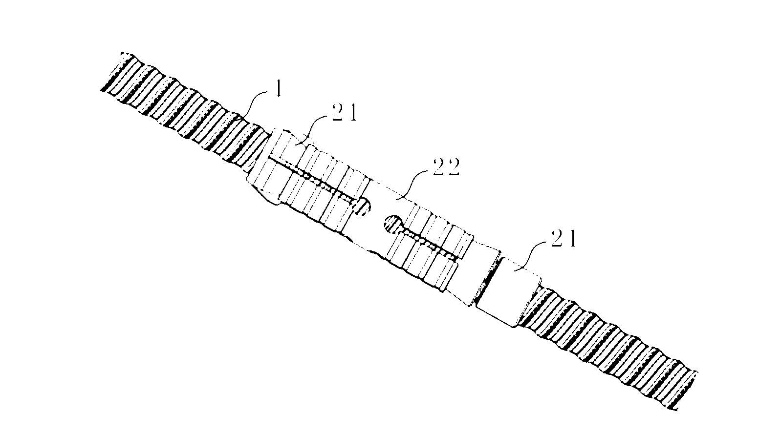 Anchor rod with external expanding devices