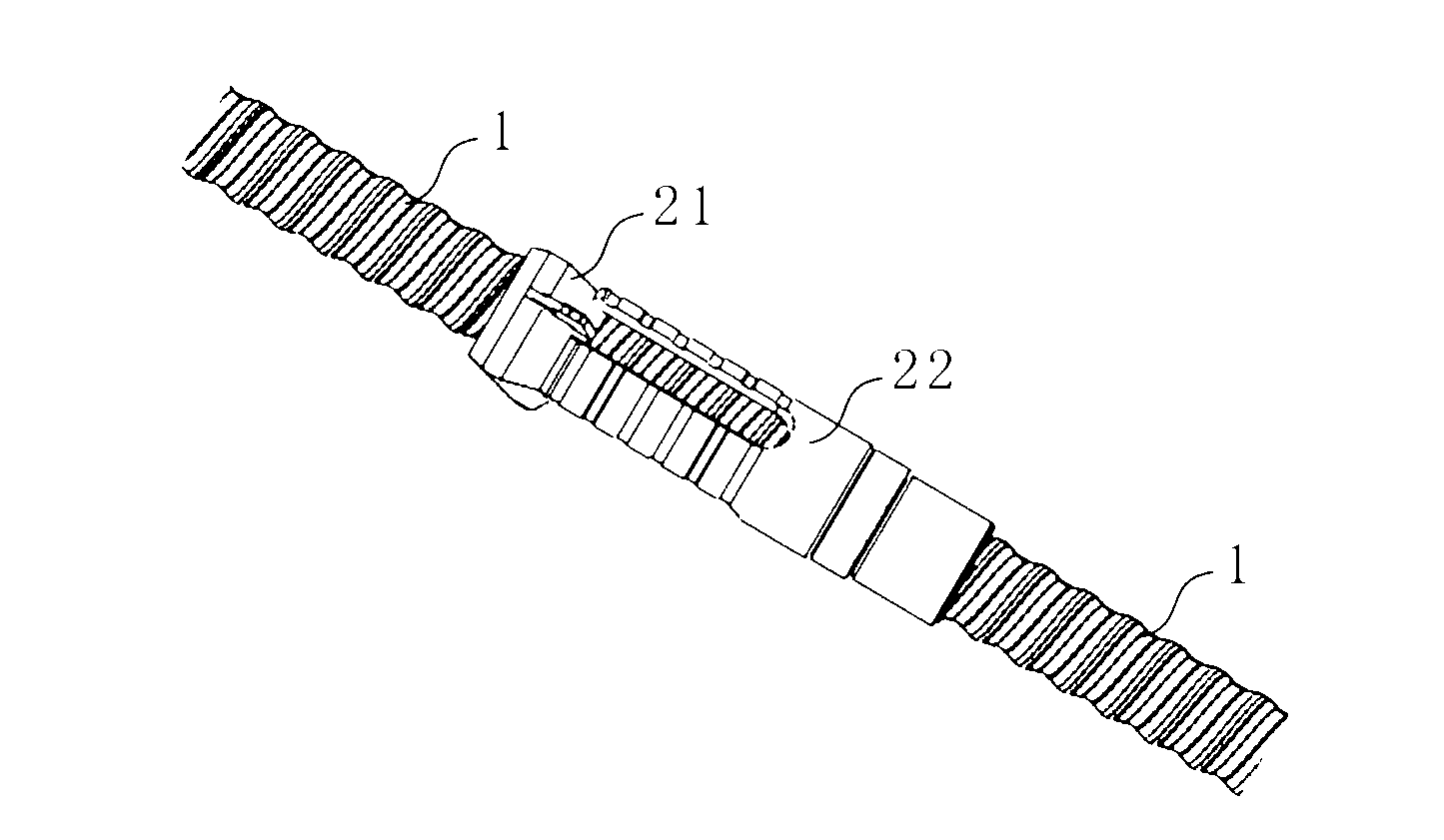 Anchor rod with external expanding devices