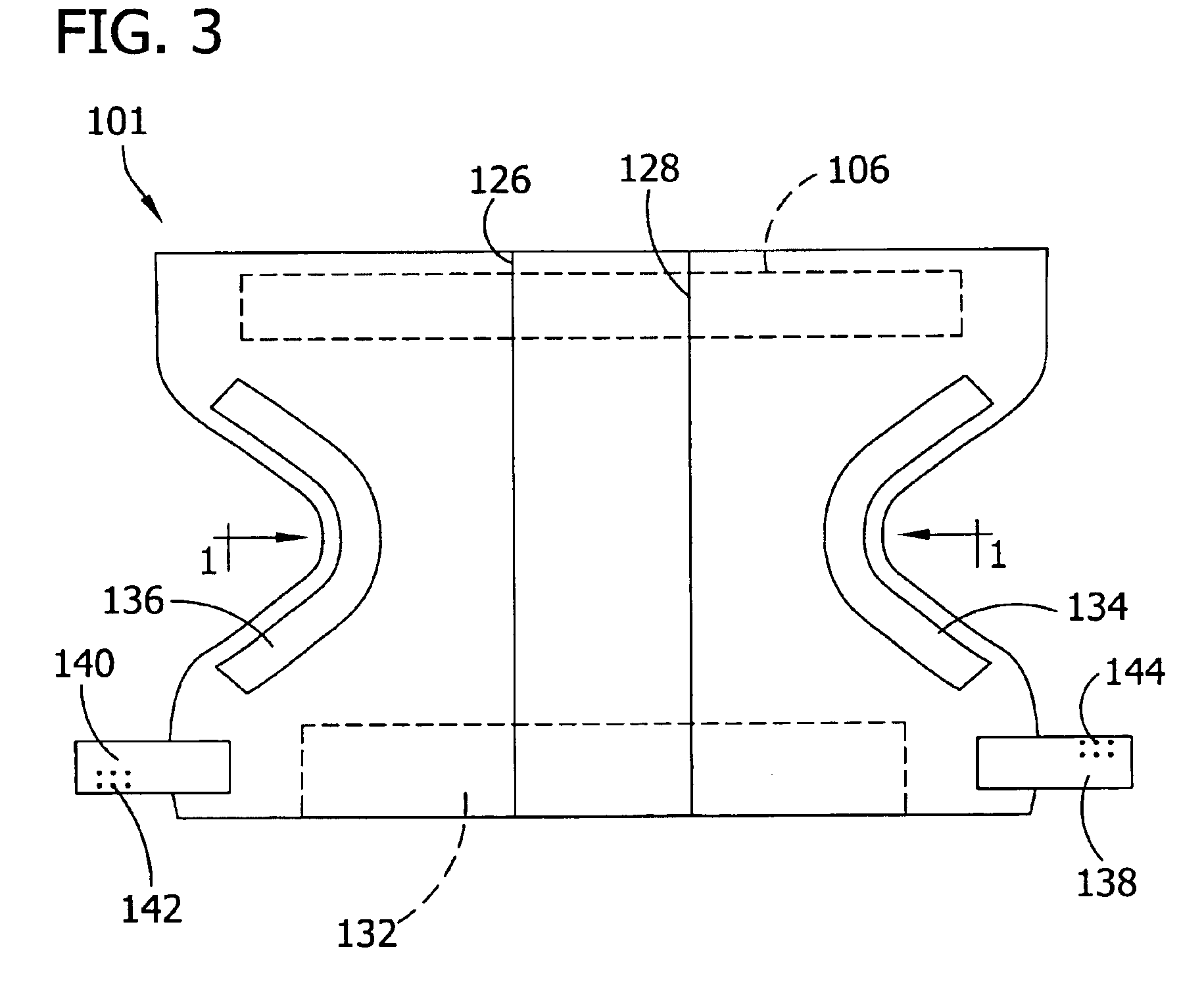 System and method for controlling the width of web material