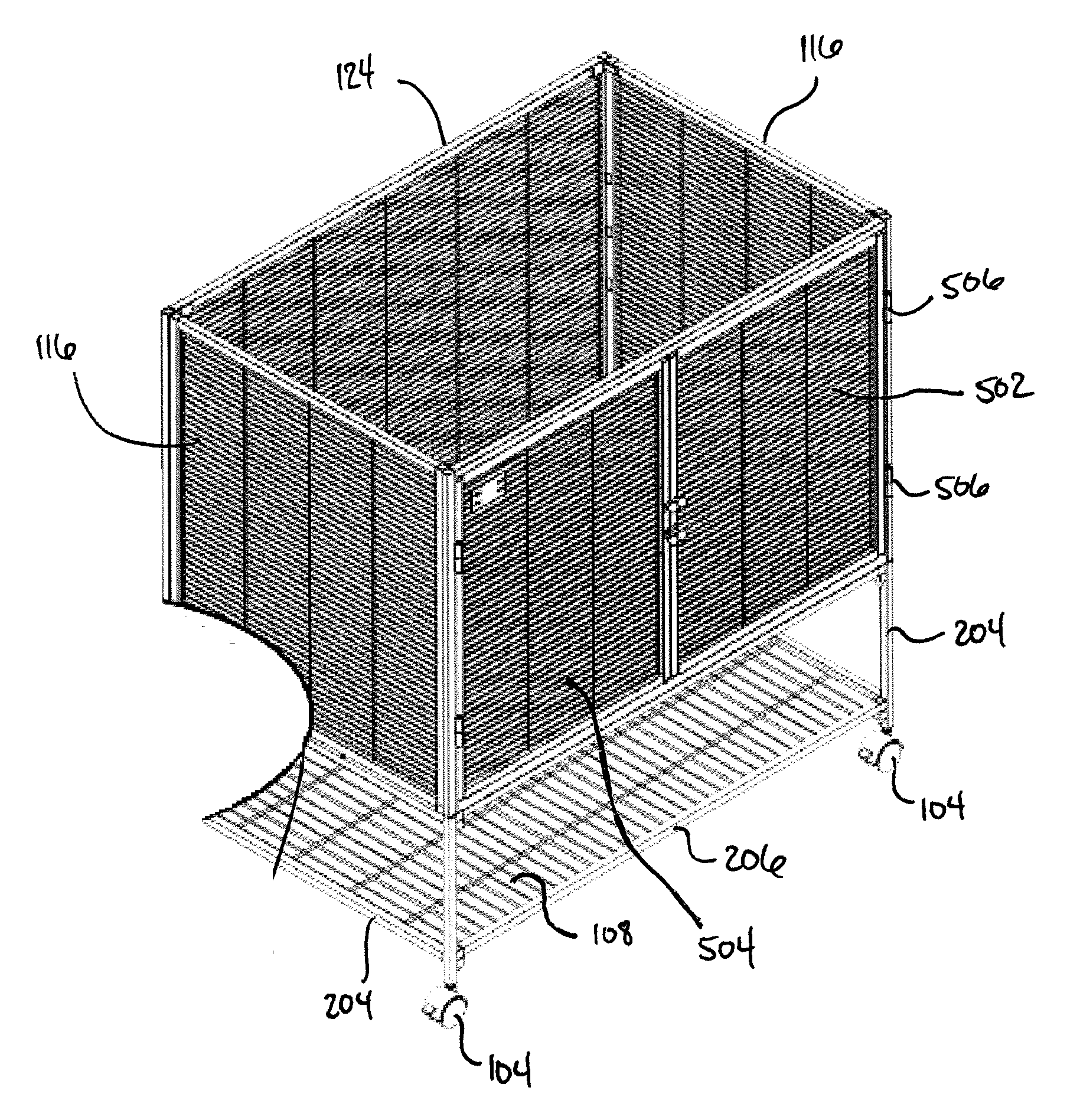 Animal Cage And Method Of Assembly Thereof