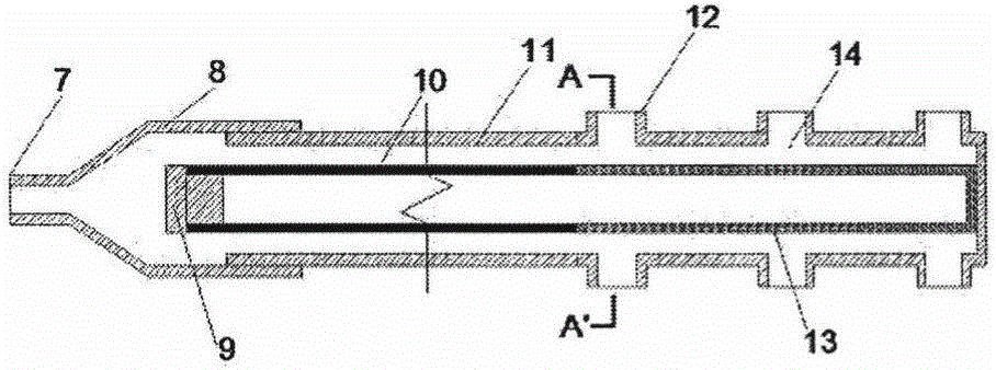 Permeation increase siphon drainage system for low-permeability soil slope