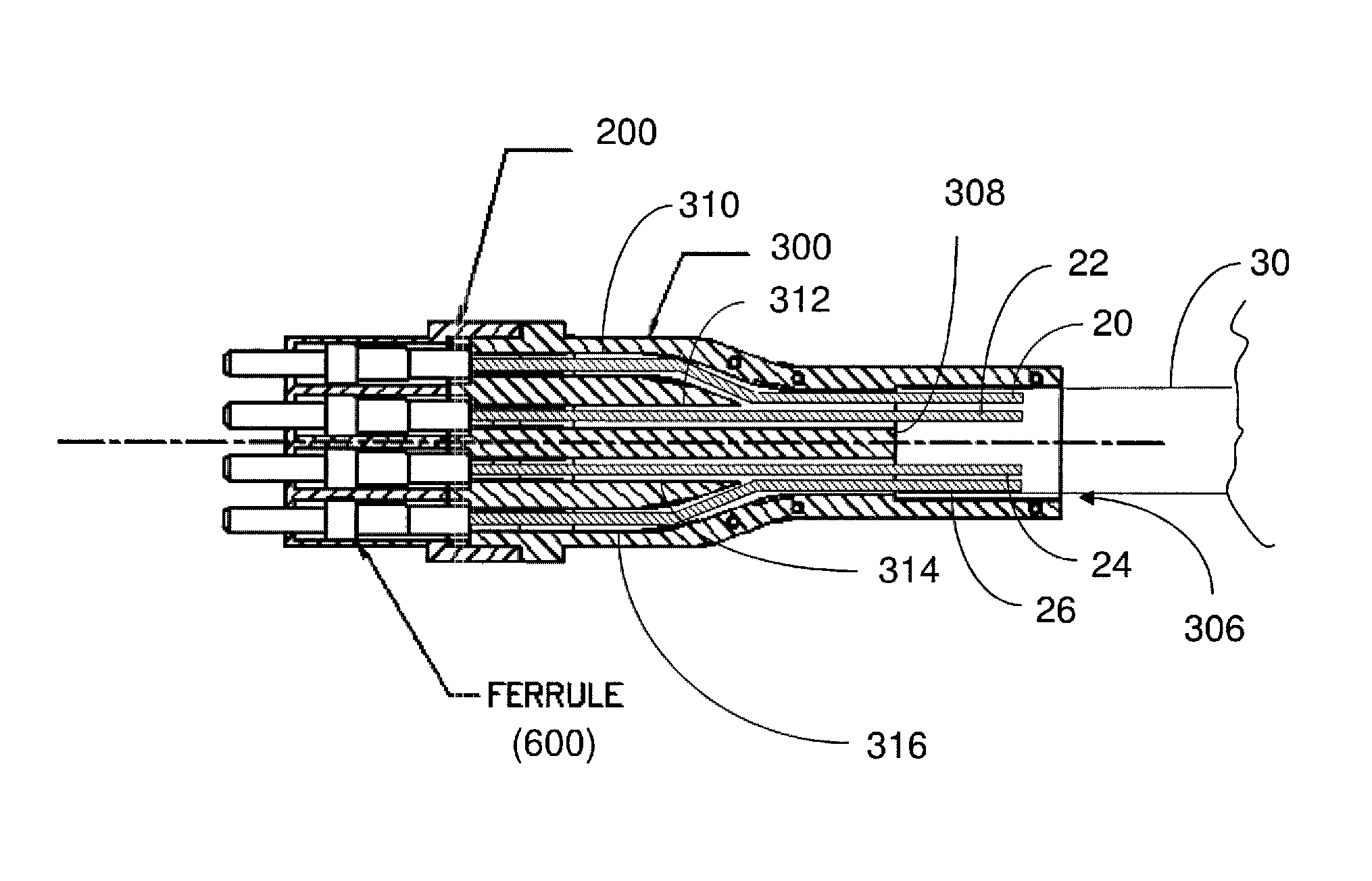 Optical connector assembly