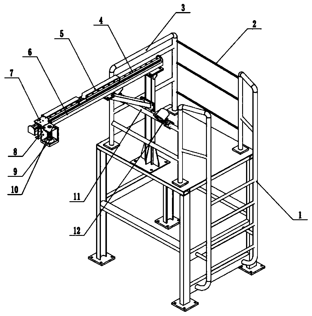 Metal surface grinding system based on industrial vision