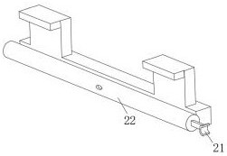 Air conditioner filter screen cleaning device